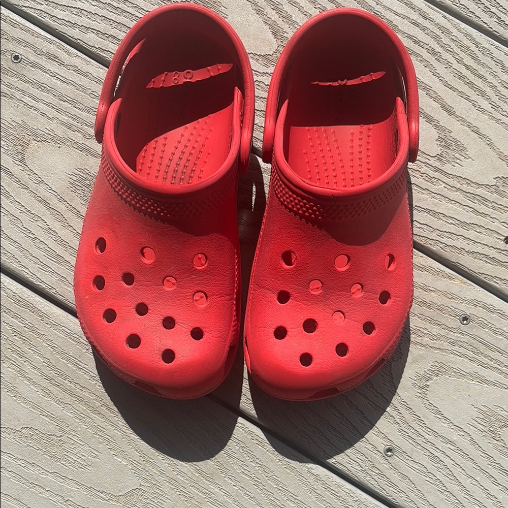 Crocs Kids Classic Clog - Red